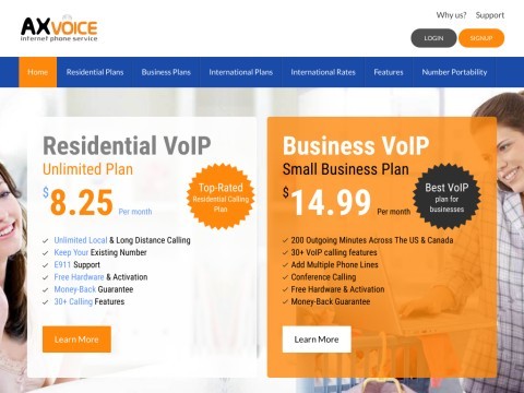 Axvoice -  VOIP Internet Phone Service Provider