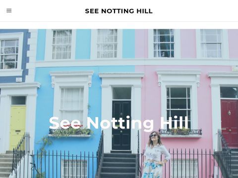 See Notting Hill: Walking Tour of London