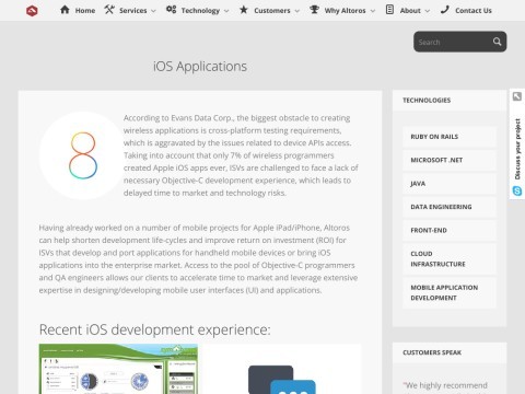 iPhone Application Development | Altoros Sysytems, Inc.