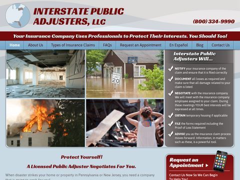 Interstate Insurance Public Adjusters NJ