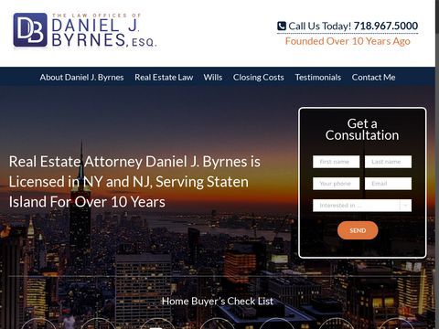 Daniel J Byrnes Attorney