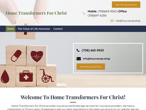 Home Transformers For Christ
