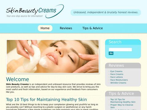 Skin Beauty Creams - Reviews, Tips & Advice