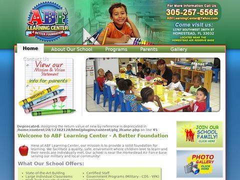 ABF Learning Center Inc