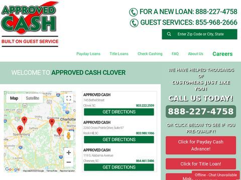 Approved Cash Advance