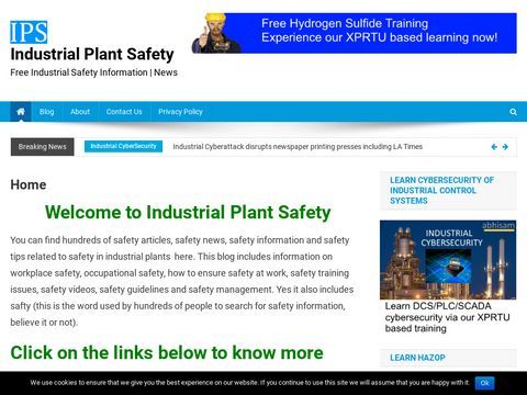 Industrial Plant Safety