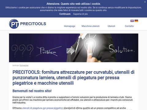 Precitools: sheet metal punching and bending tooling