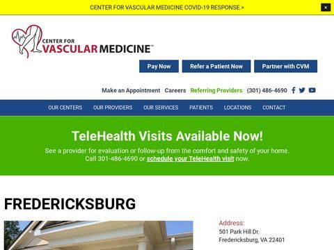 Center for Vascular Medicine - Fredericksburg