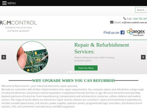 Industrial Electronic Equipment Repair Services