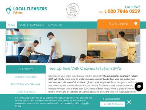 Cleaners in Fulham SW6 | Solutions at Reasonable Prices