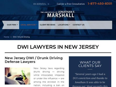 DUI Lawyer In New Jersey