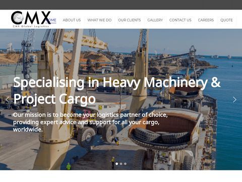 CMX Global Logistics – Over dimensional project cargo
