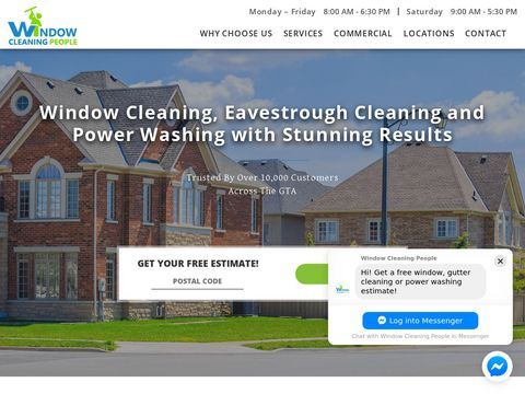 Window Cleaning People | Window Cleaning & Eavestrough Cleaning