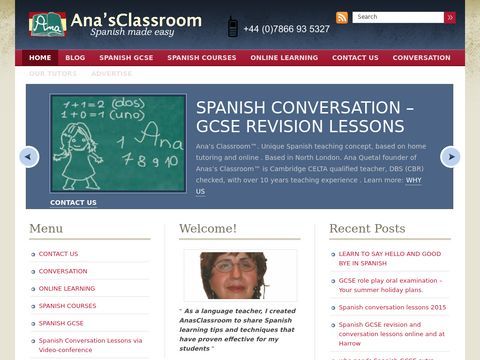 AnasClassroom - Conversational Spanish and GCSE Spanish