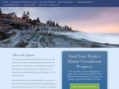 Oceanfront Properties of Maine