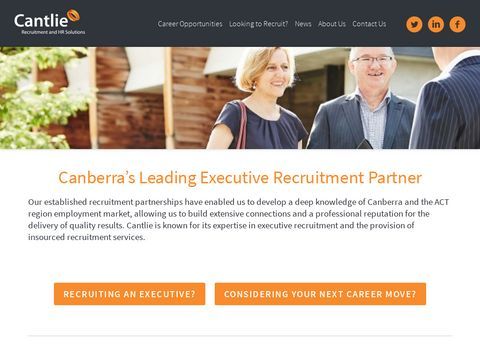 Cantlie - Canberras Recruitment Specialists