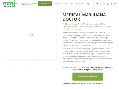MMJ Doctor. Its medical marijuana evaluation center.