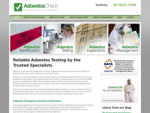 Asbestos Check Management Plan