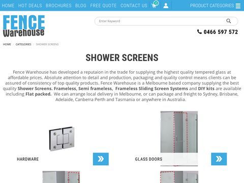 Frameless Glass Shower Screens