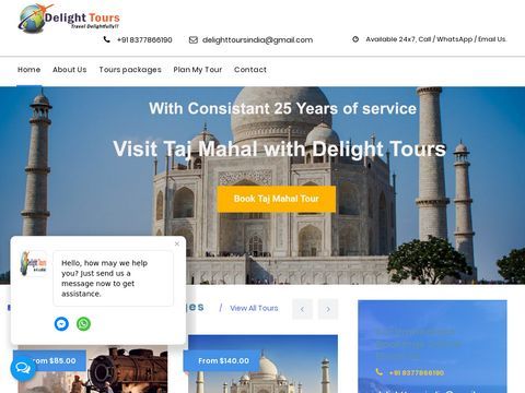 Delight Tours - India Tours, India Travel Tour Package, Tours of India, India Tour Packages
