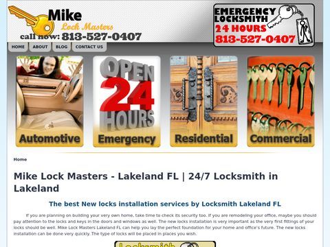 123 Tampa Locksmith - Lakeland FL | 24/7 Locksmith in Lakeland