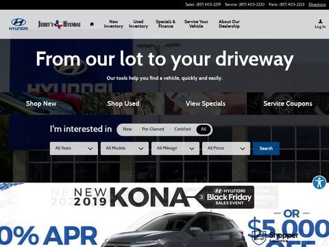 Texas Hyundai Dealer | Jerrys Hyundai 