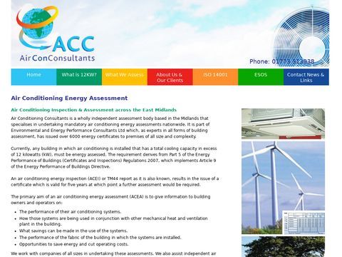 Air Conditioning Energy Assessment