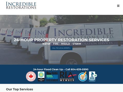 Incredible Restorations Ltd -Vancouver Water Damage Restorations