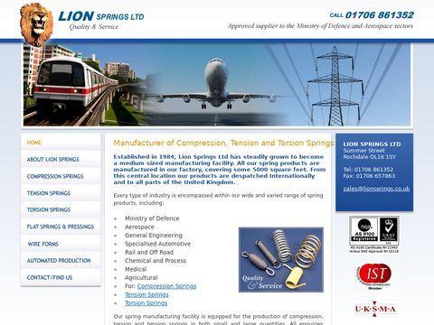 Compression, Tension and Torsion Springs, Wire Forms and Spr