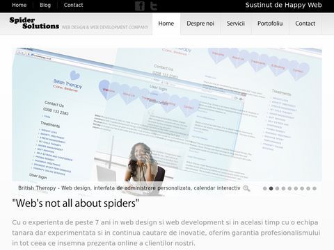 Spider Solutions - Companie de dezvoltare web