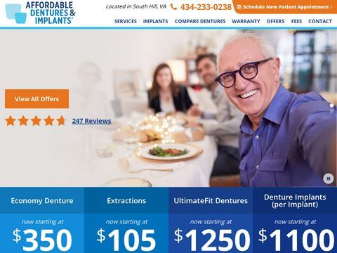 Affordable Dentures & Implants