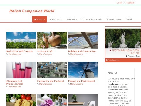 Italian Companies World - B2B Marketplace