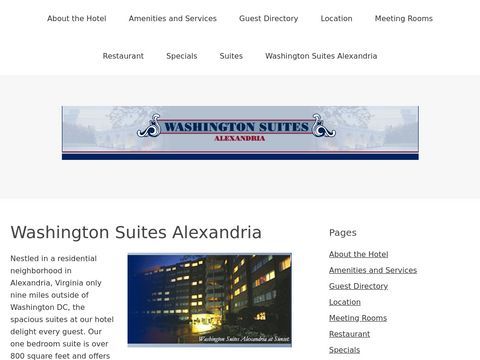 Washington Suites Alexandria – a Virginia hotel
