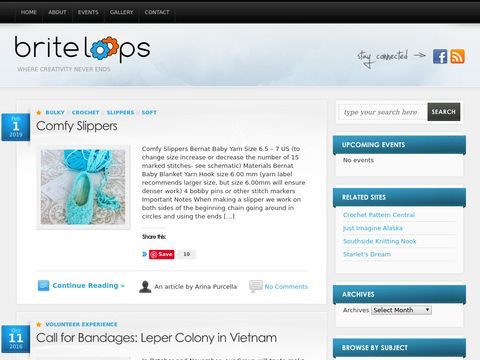 BriteLoops.com - Colorful Handcrafted Earrings