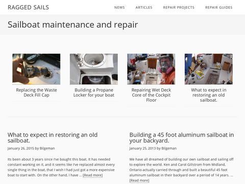 Ragged Sails - Sailboat maintenance and repair