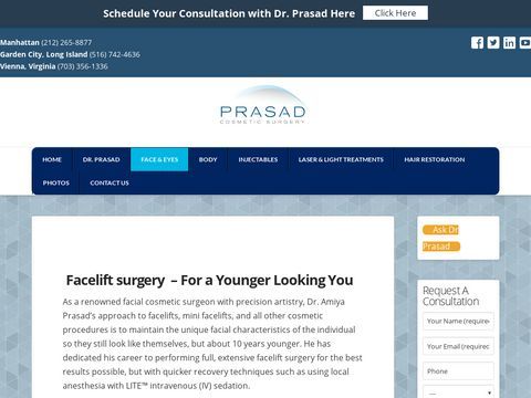 Facelift Surgery | Facelift Procedure Information | Plastic 