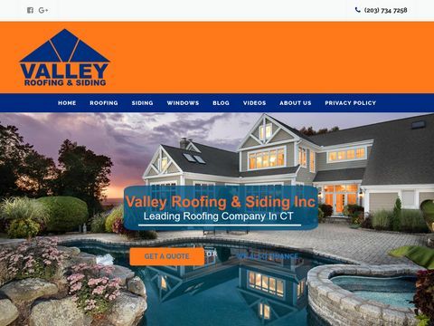 Valley Roofing & Siding Inc Fairfield CT