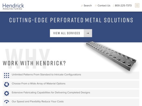 Hendrick Manufacturing Perforated Metals