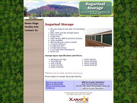 Sugarloaf Storage