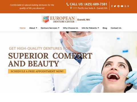 Dentures Services in Everett, WA | European Denture Center