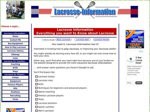 Lacrosse-Information