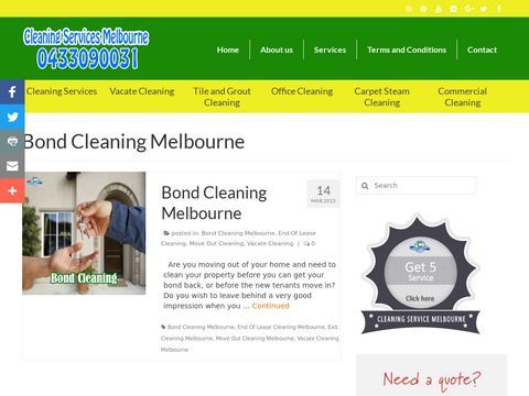 melbourne Bond cleaning