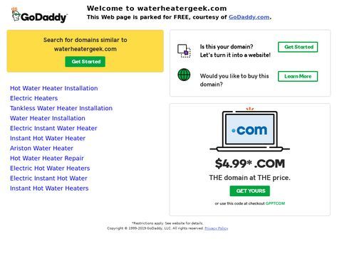Water Heater Geek Resource