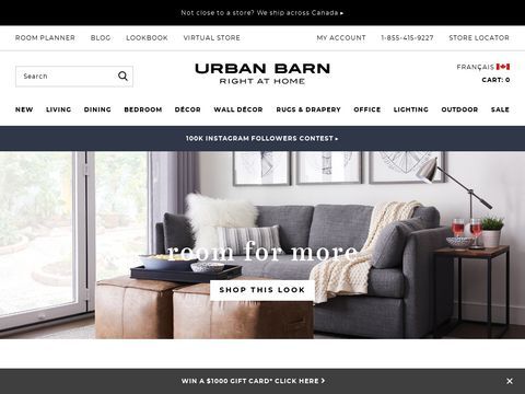 Modern & Contemporary Furniture Store, Home Decor & Accessories | Urban Barn                                        - Urban Barn