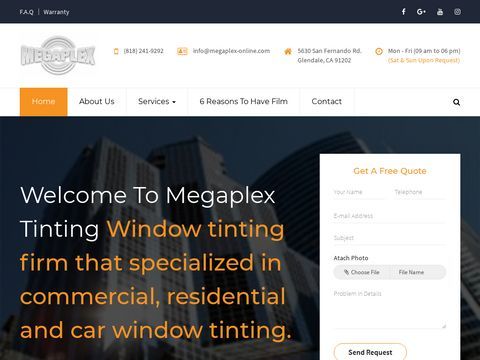 Megaplex Window Tinting