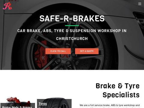 Safe-R-Brakes | Brake Specialist  | Christchurch, New Zealand 