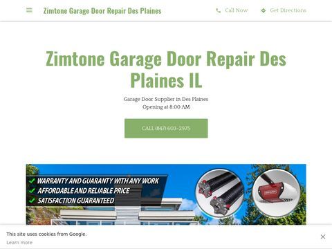 Zimtone Garage Door Repair Des Plaines