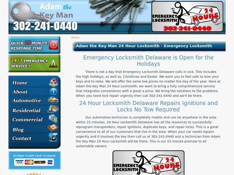 1st Delaware Emergency Locksmith