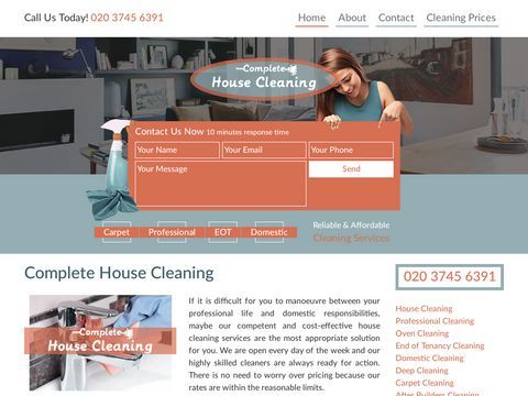 Complete House Cleaning