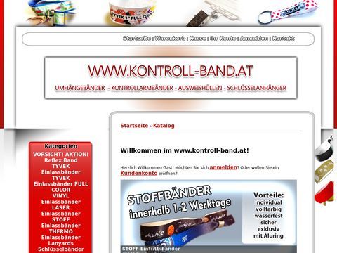 WWW.KONTROLL-BAND.AT | WILKOMMEN!